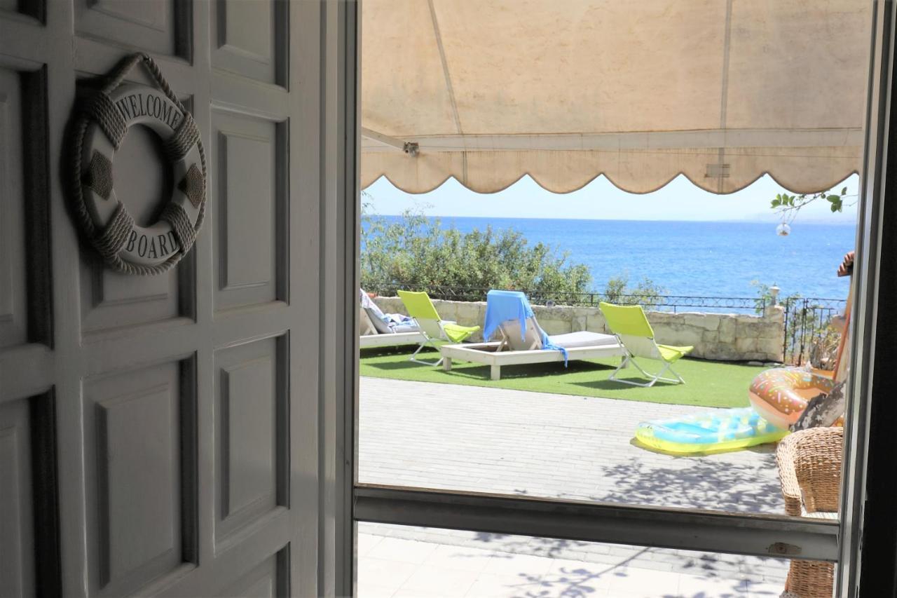 Endless Blue Sea Frontal House Villa Palaiokastro  Exterior foto