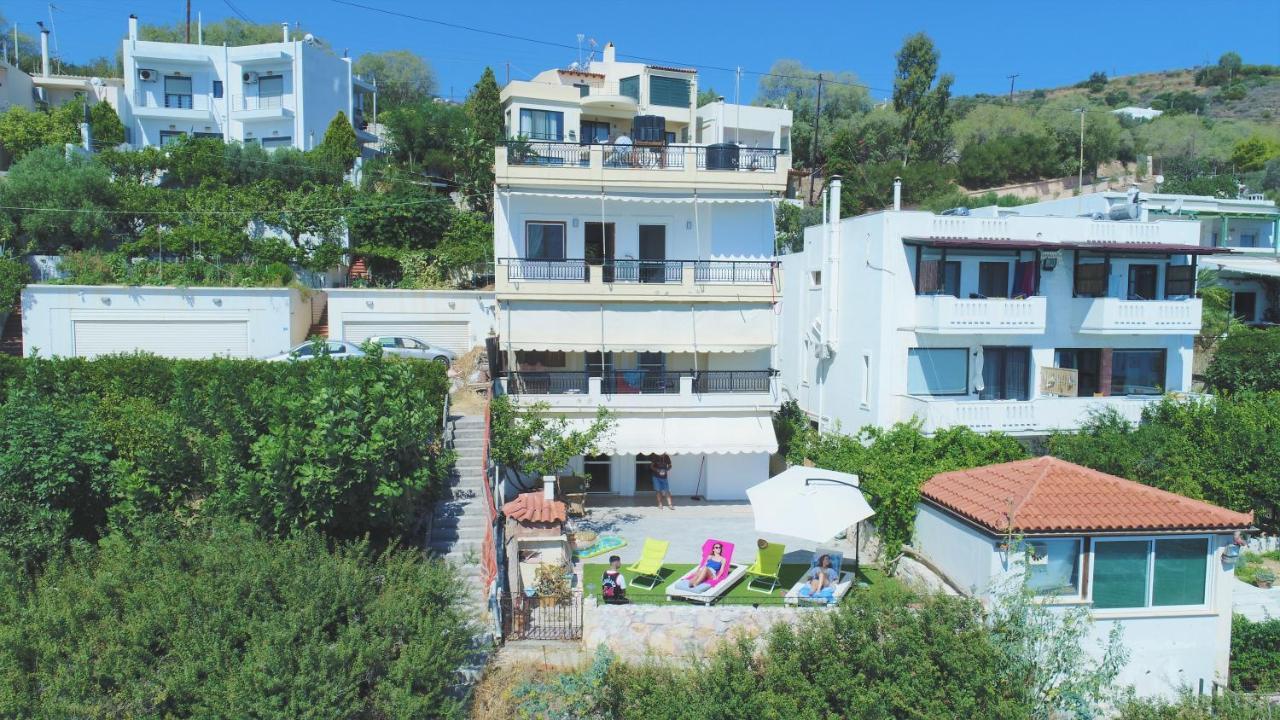 Endless Blue Sea Frontal House Villa Palaiokastro  Exterior foto