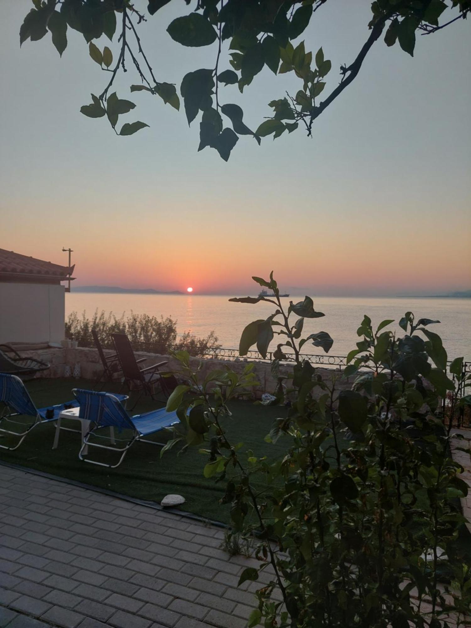 Endless Blue Sea Frontal House Villa Palaiokastro  Exterior foto